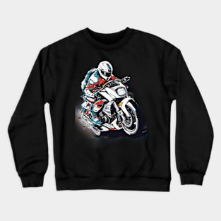 Motorbike Art Crewneck Sweatshirt